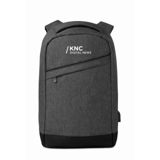 Mochila antirrobo personalizable poliéster 600D compartimento para portátil de 13